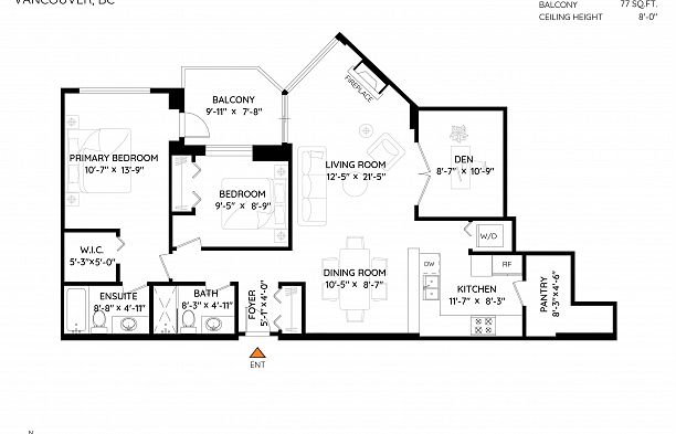 403 1425 W 6th Avenue False Creek