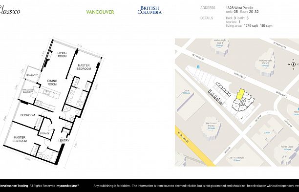 3105 1328 W Pender Street Coal Harbour