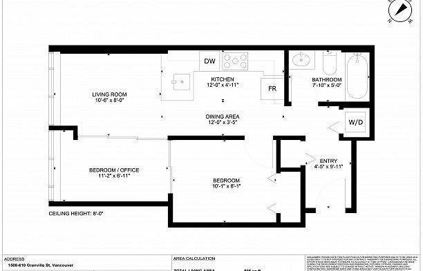 1508 610 Granville Street Downtown VW