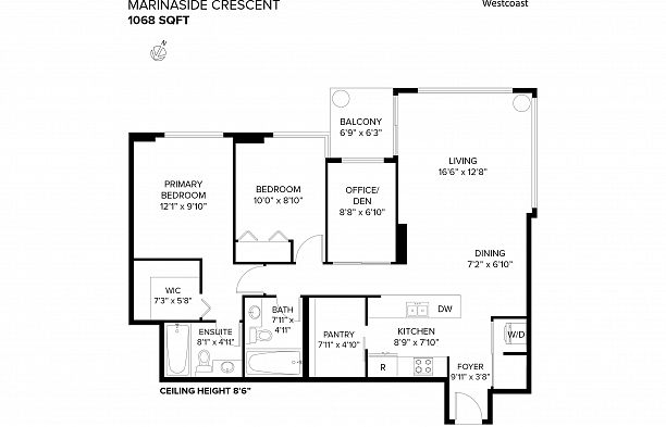 3805 1033 Marinaside Crescent Yaletown
