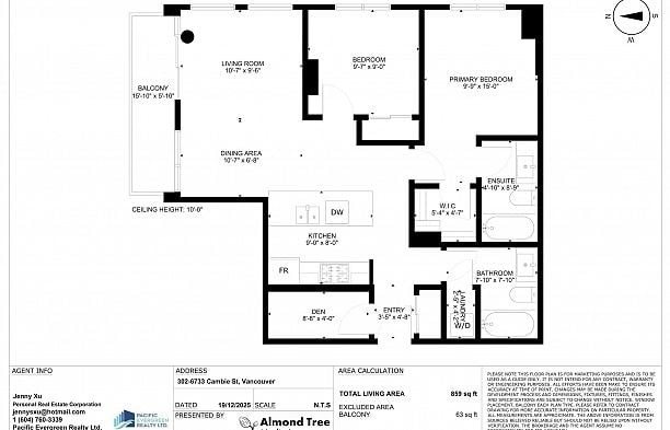 302 6733 Cambie Street South Cambie