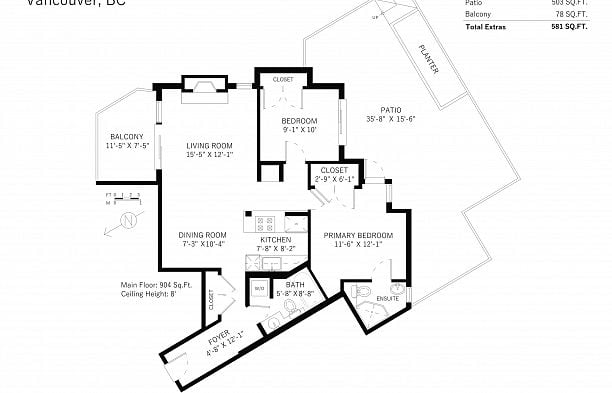 204 2410 Cornwall Avenue Kitsilano