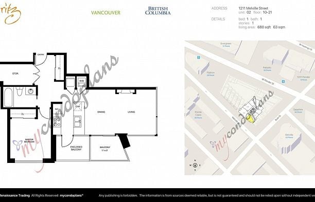 1602 1211 MELVILLE STREET, Vancouver BC V6E 0A7 Coal Harbour