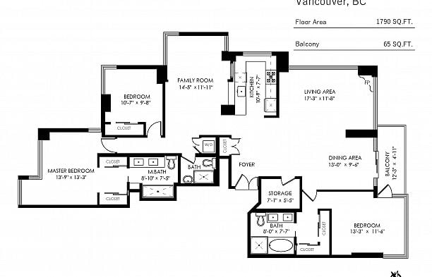 3501 1328 W Pender Street Coal Harbour