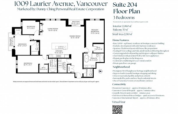 204 1009 Laurier Avenue Shaughnessy