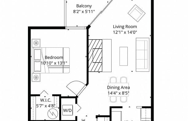407 1476 W 10th Avenue Fairview VW