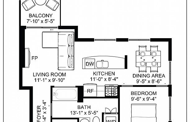 1507 989 Richards Street Downtown VW