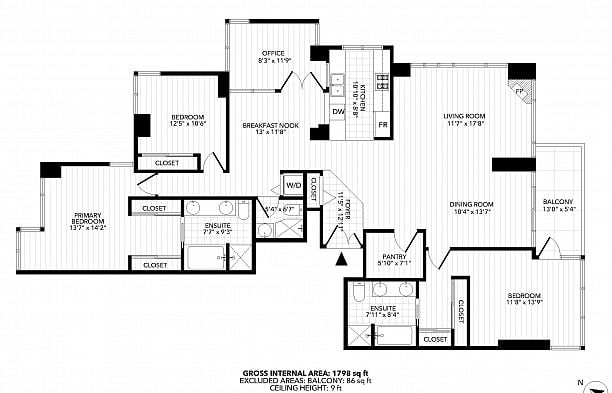 3601 1328 W Pender Street Coal Harbour
