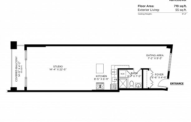208 1529 W 6th Avenue False Creek