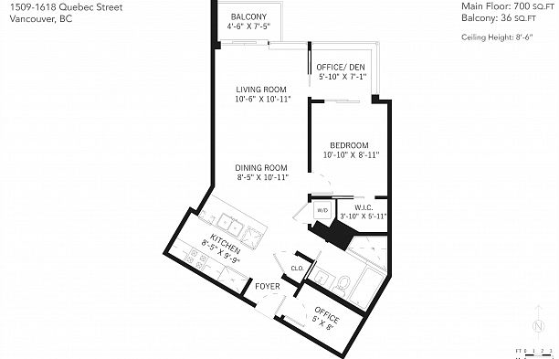 1509 1618 Quebec Street Mount Pleasant VE