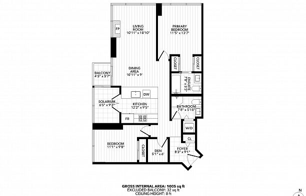 305 1328 W Pender Street Coal Harbour
