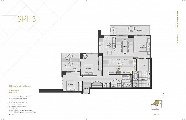 2703 7433 Cambie Street South Cambie
