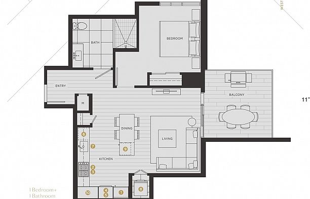 909 7418 Paulson Street South Cambie