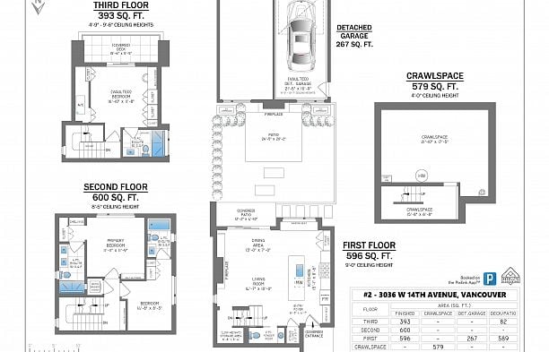 2 3036 W 14th Avenue Kitsilano