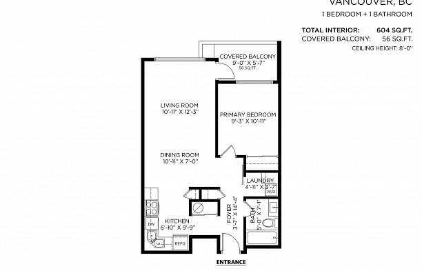 207 1990 W 6th Avenue Kitsilano