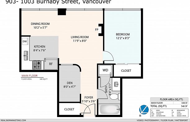 903 1003 Burnaby Street West End VW