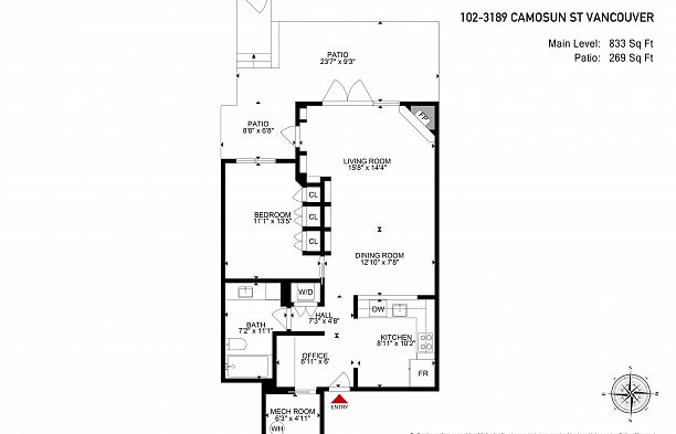 W102 3189 Camosun Street Point Grey