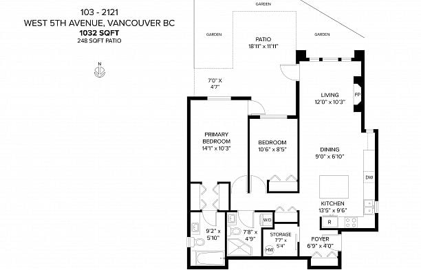 103 2121 W 5th Avenue Kitsilano