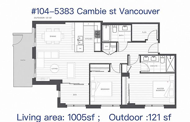 104 5383 Cambie Street Cambie
