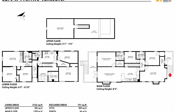 3279 W 11th Avenue Kitsilano