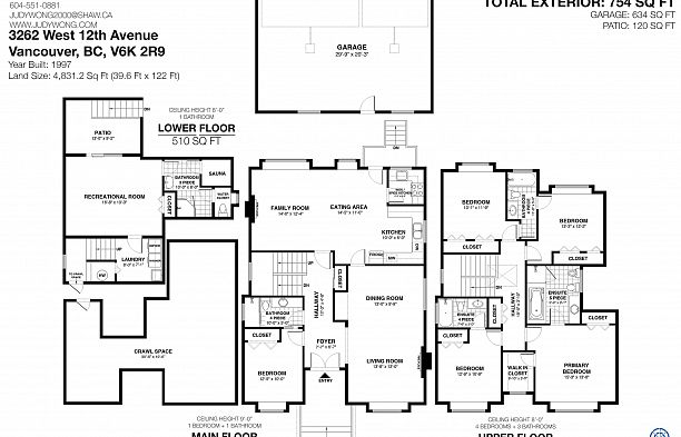 3262 W 12th Avenue Kitsilano
