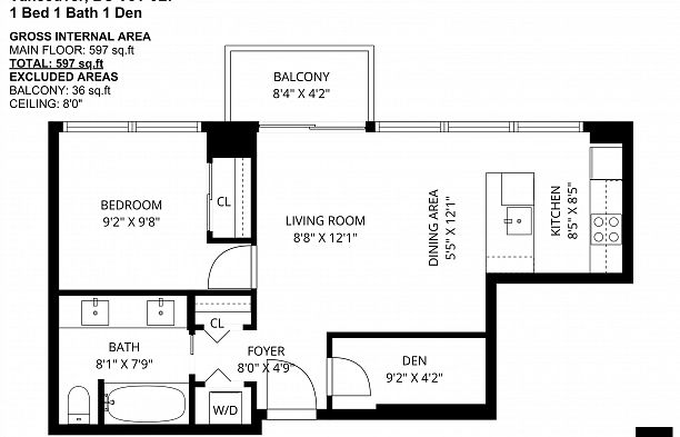 706 1788 Columbia Street False Creek