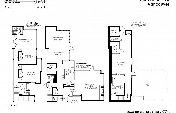 792 W 54th Avenue South Cambie
