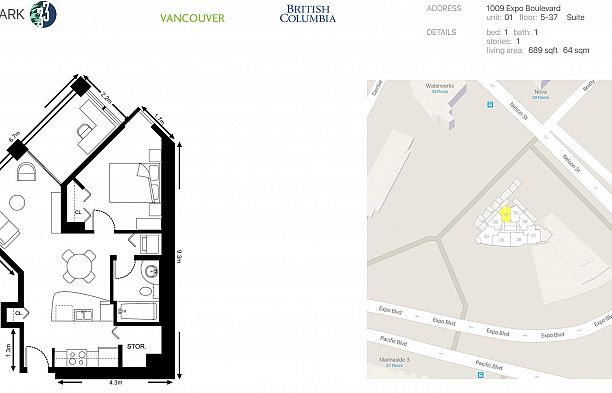 3101 1009 Expo Boulevard Yaletown