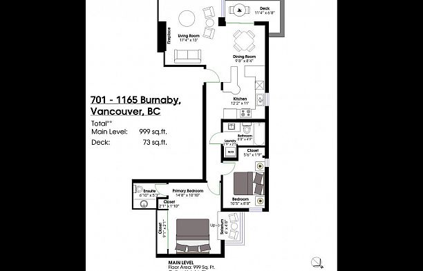 701 1165 Burnaby Street West End VW