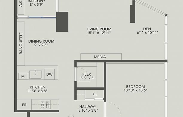 2206 1438 Richards Street Yaletown