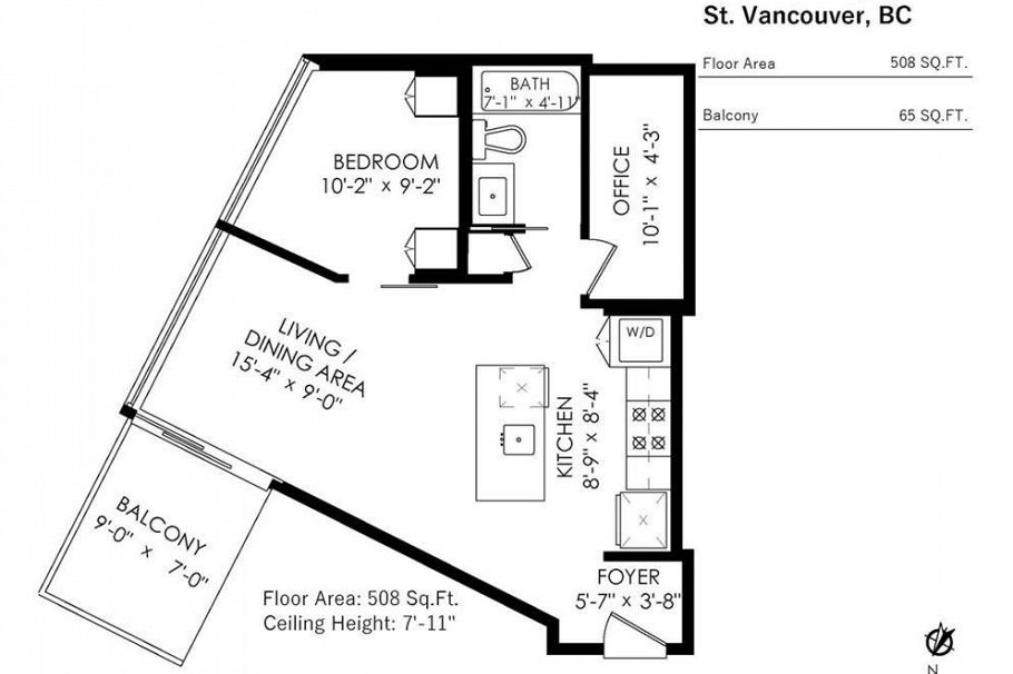 1508 1255 SEYMOUR STREET Vancouver, BC - 25