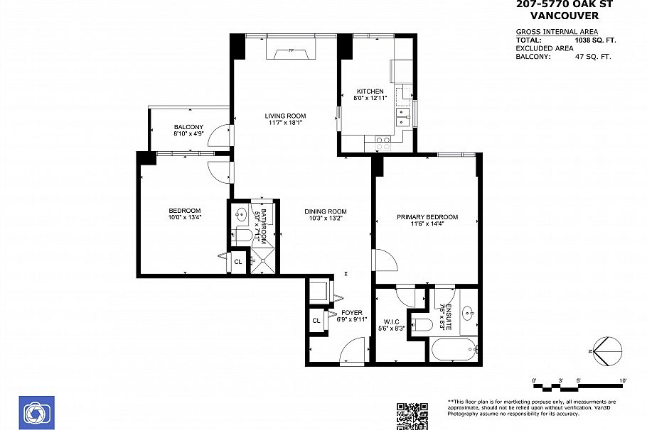 207 5770 OAK STREET Vancouver, BC - 8