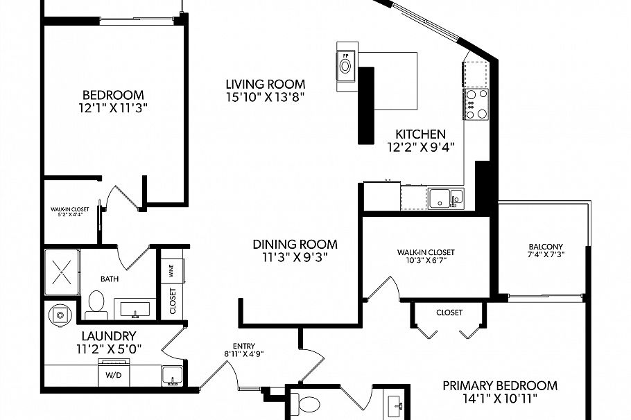 2302 1500 Howe Street Vancouver, BC - 12