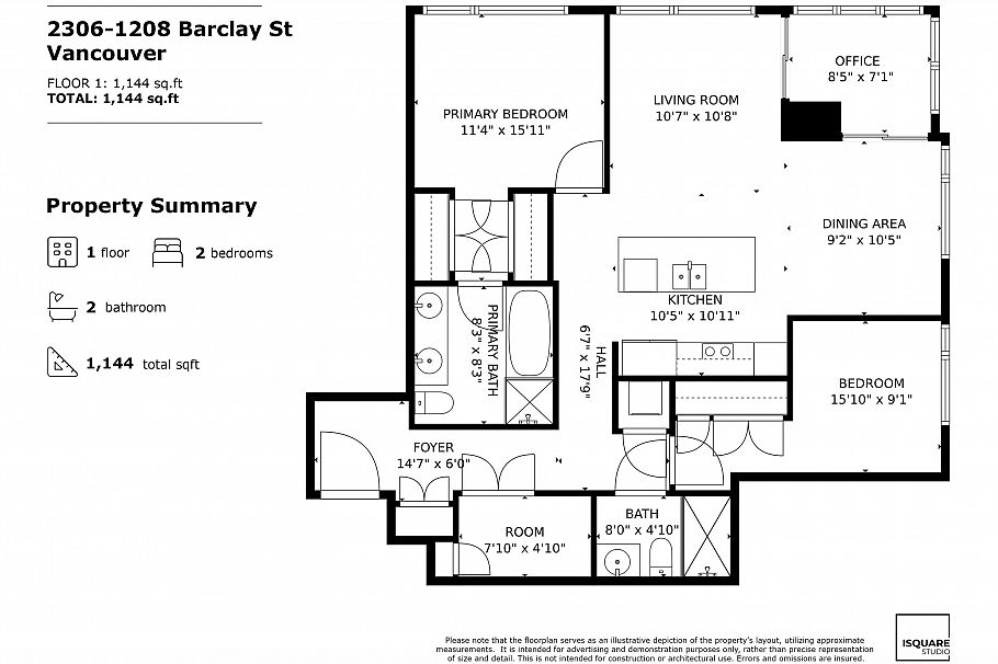 2306 1028 Barclay Street Vancouver, BC - 39