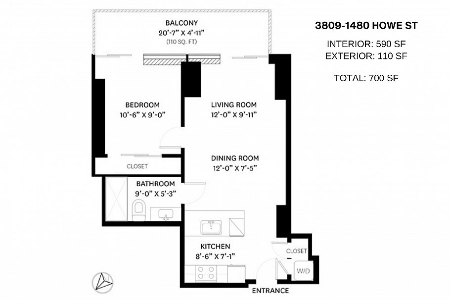 3809 1480 Howe Street Vancouver, BC - 16