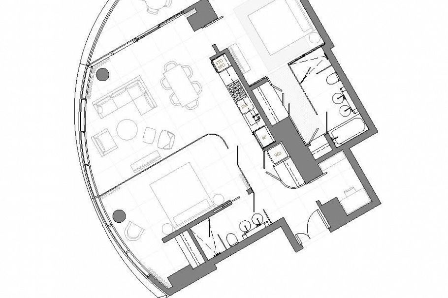 2106 1033 Nelson Street Vancouver, BC - 8