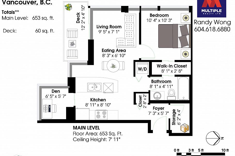 2301 610 Granville Street Vancouver, BC - 3