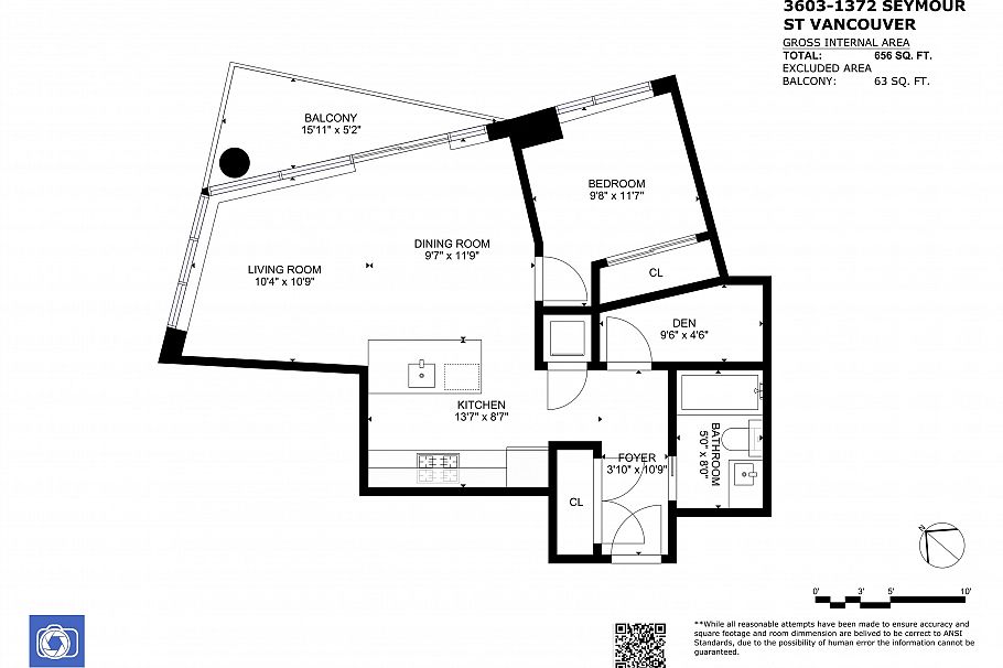 3603 1372 Seymour Street Vancouver, BC - 2