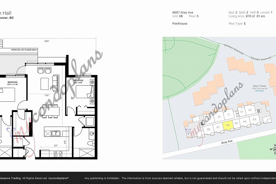 506 5687 Gray Avenue Vancouver, BC - 2