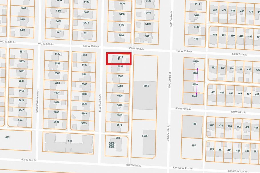 5514 Ash Street Vancouver, BC - 1