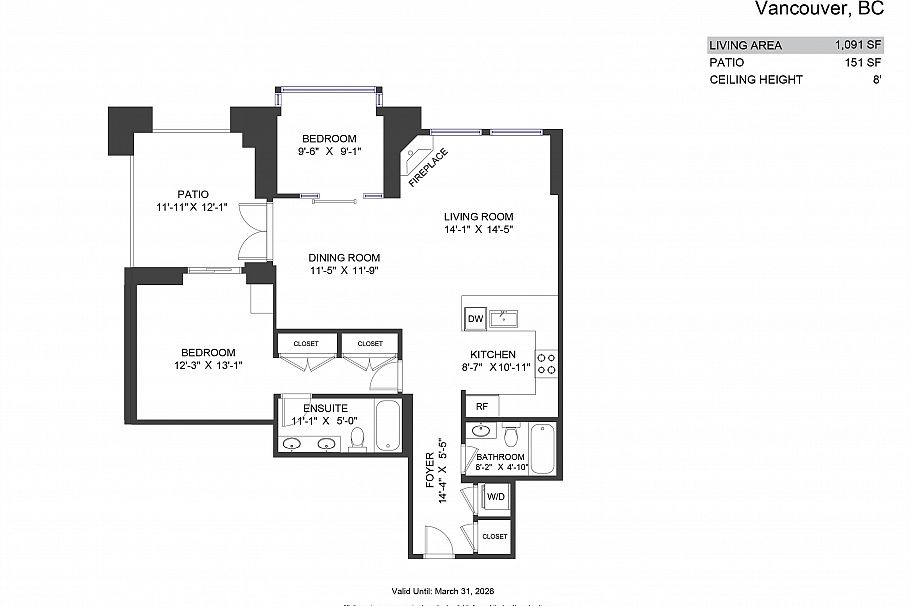 406 1128 Quebec Street Vancouver, BC - 35