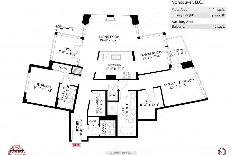 3404 1189 Melville Street Vancouver, BC - 40