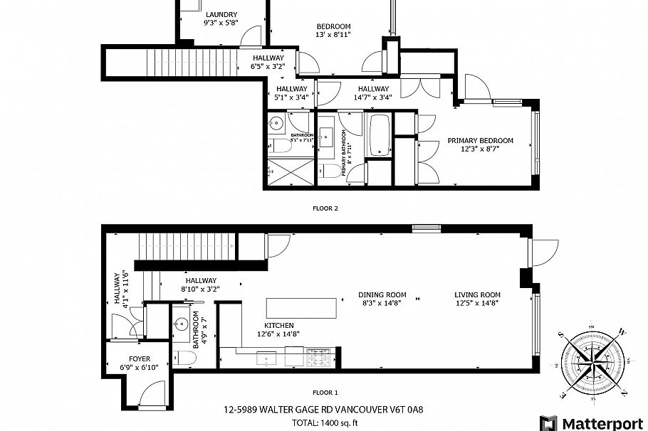 TH12 5989 Walter Gage Road Vancouver, BC - 3