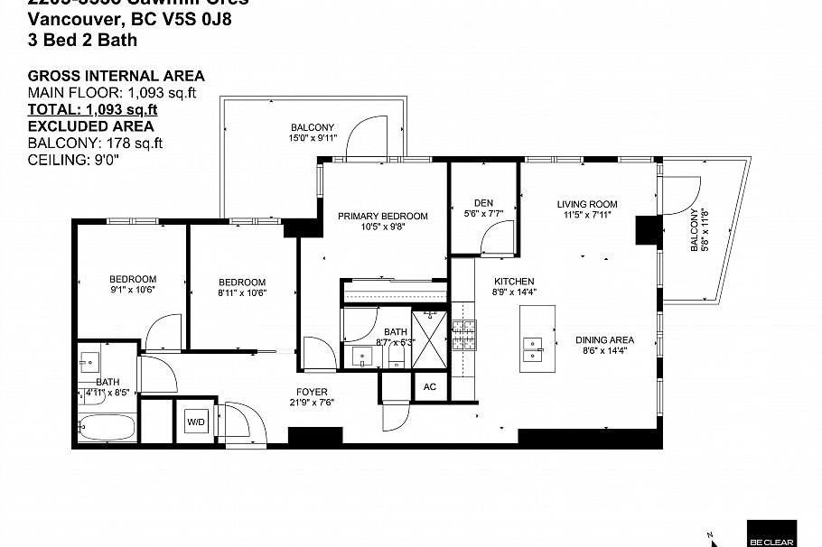 2203 3538 Sawmill Crescent Vancouver, BC - 35