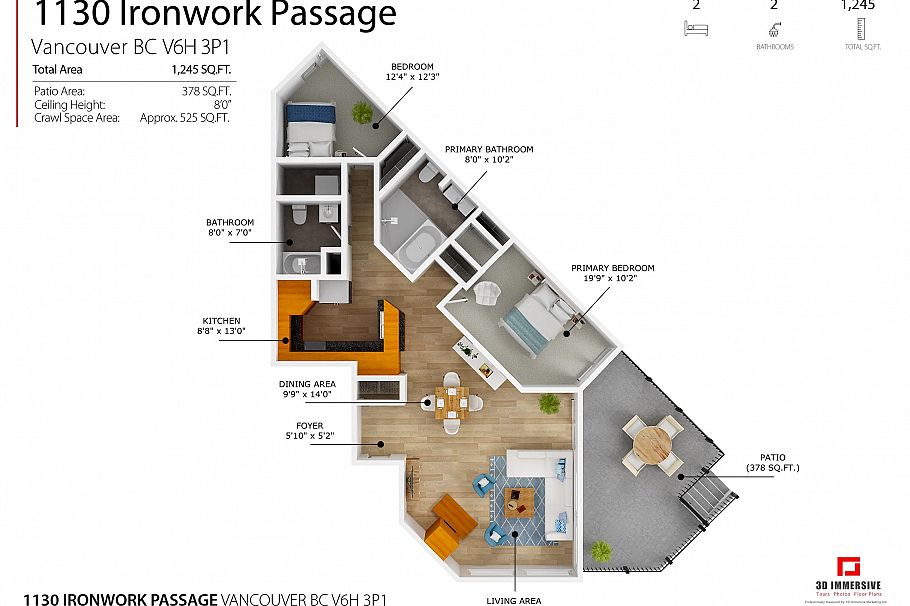 1130 Ironwork Passage Vancouver, BC - 40
