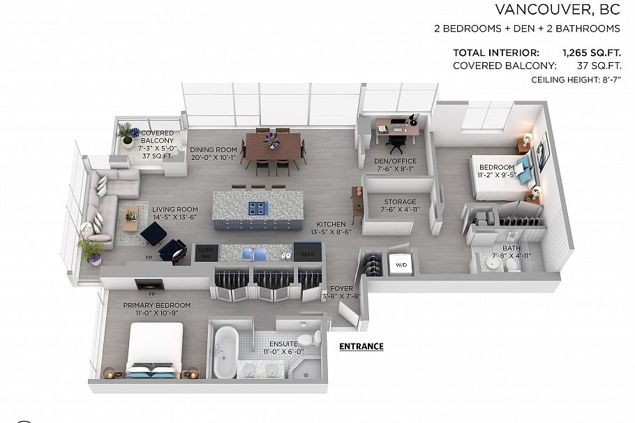 1101 1863 Alberni Street Vancouver, BC - 37