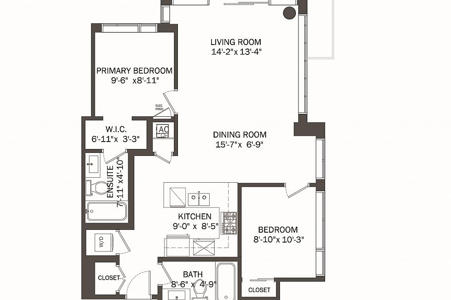 708 185 Victory Ship Way North Vancouver, BC - 8