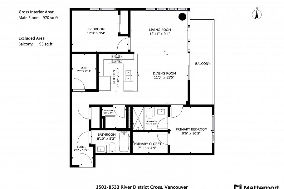 1501 8533 River District Crossing Vancouver, BC - 28