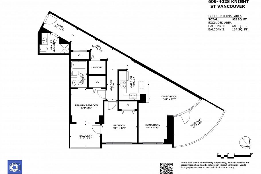 609 4028 Knight Street Vancouver, BC - 25