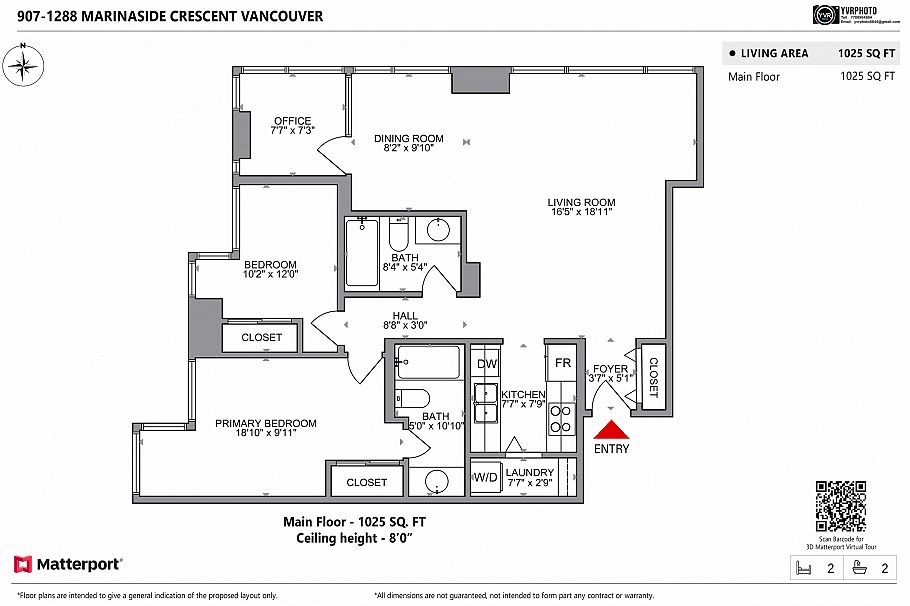 907 1288 Marinaside Crescent Vancouver, BC - 34